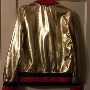 Gold and Red Spring Jacket